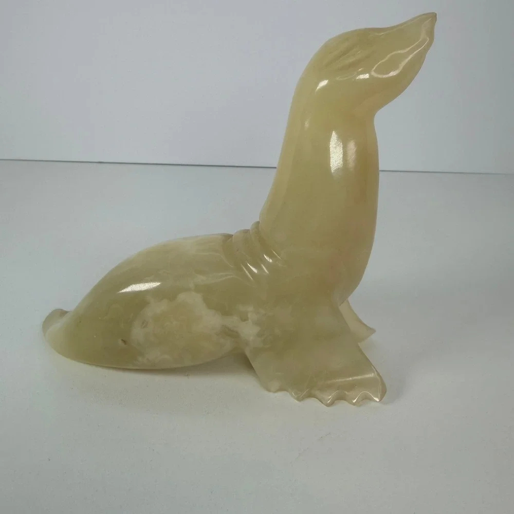 VTG Hand-Carved Stone Seal Figurine – 5
